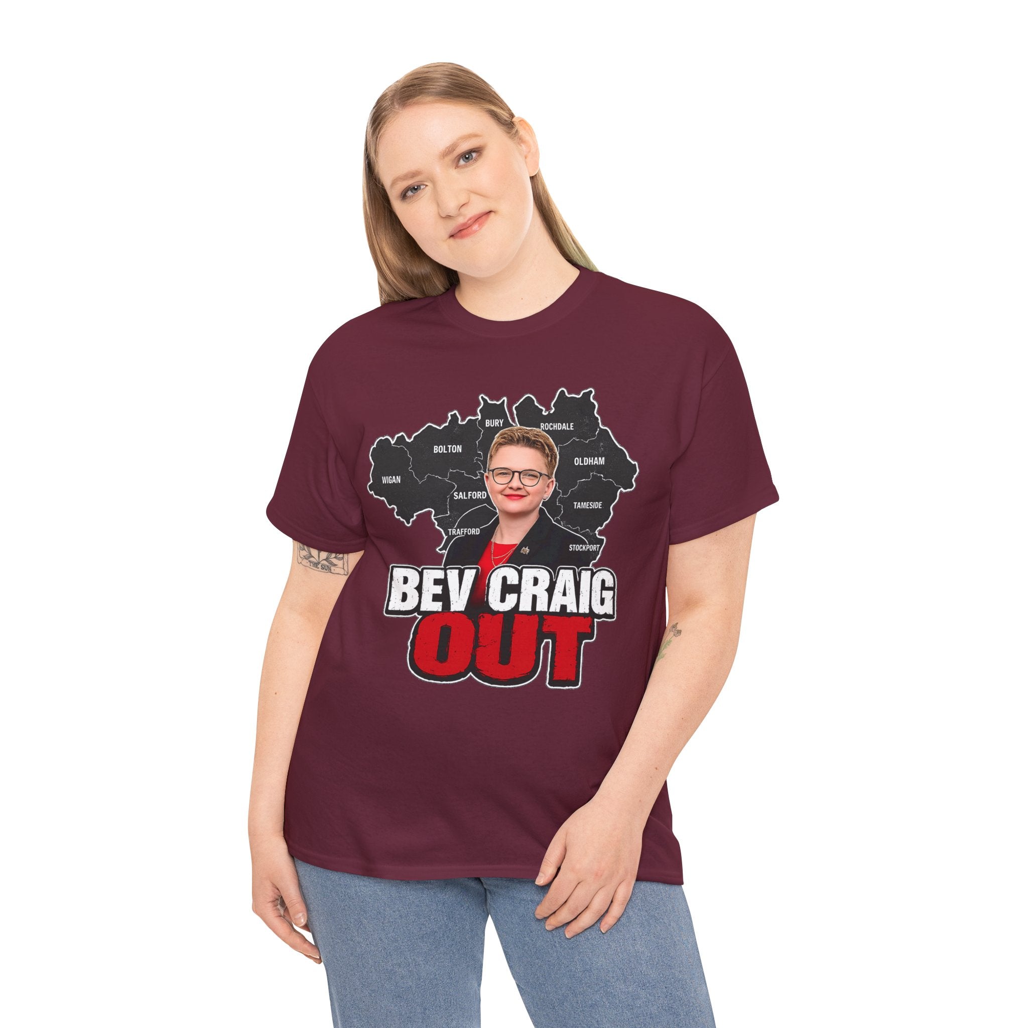 Bev Craig Out Greater Manchester Mayor Tee / T-Shirt