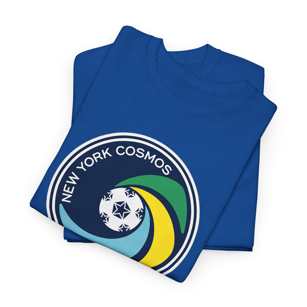 New York Cosmos Retro Logo Cotton T‑Shirt — Vintage Soccer Tee