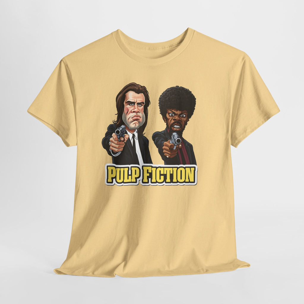 Pulp Fiction Graphic Tee - Retro Movie Poster T-Shirt