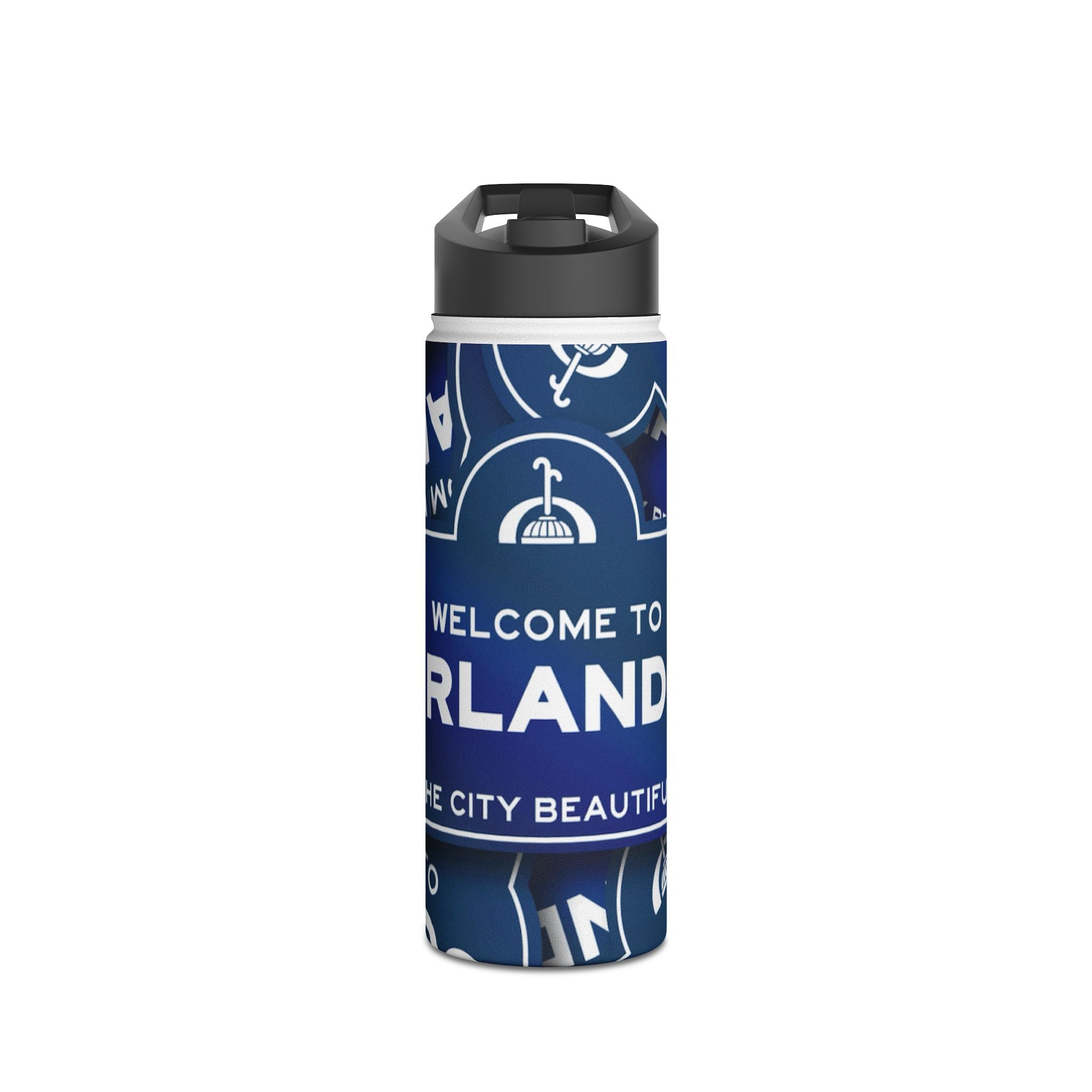 Orlando Water Bottle — "Welcome to Orlando" Stainless Steel Travel Bottle