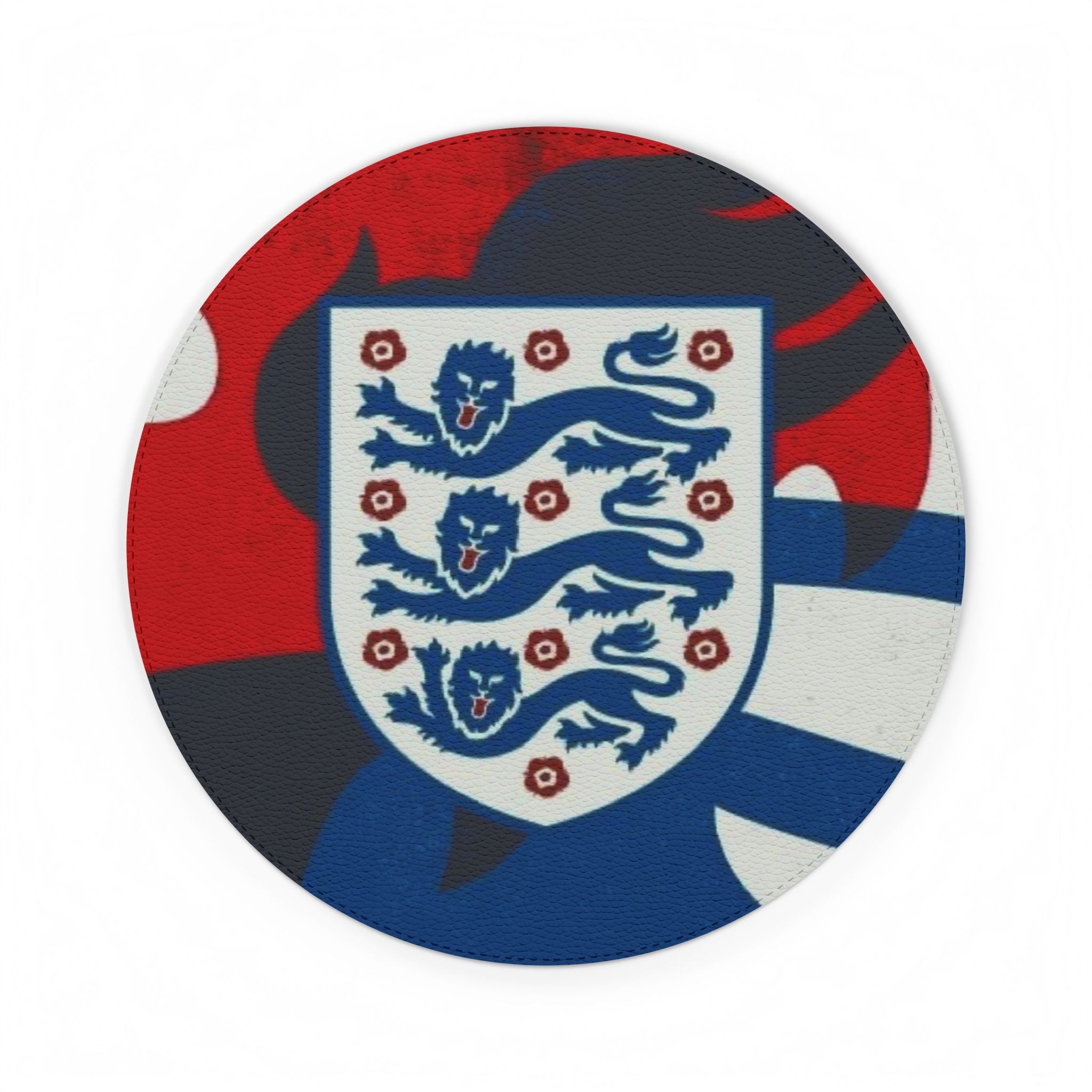 England National Team PU Leather Mouse Mat