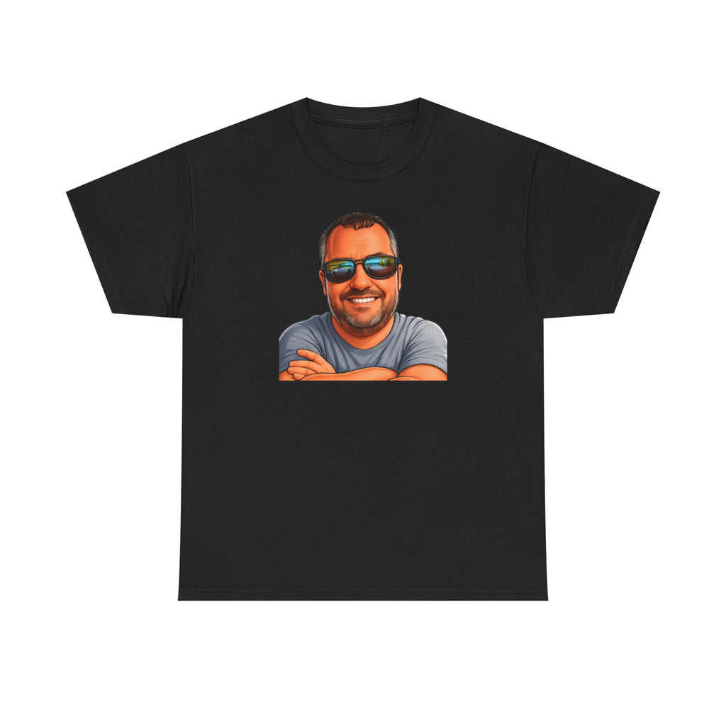 Graphic Tee — "The Needs of the Many Outweigh the Needs of the Few" Smiling Man Design