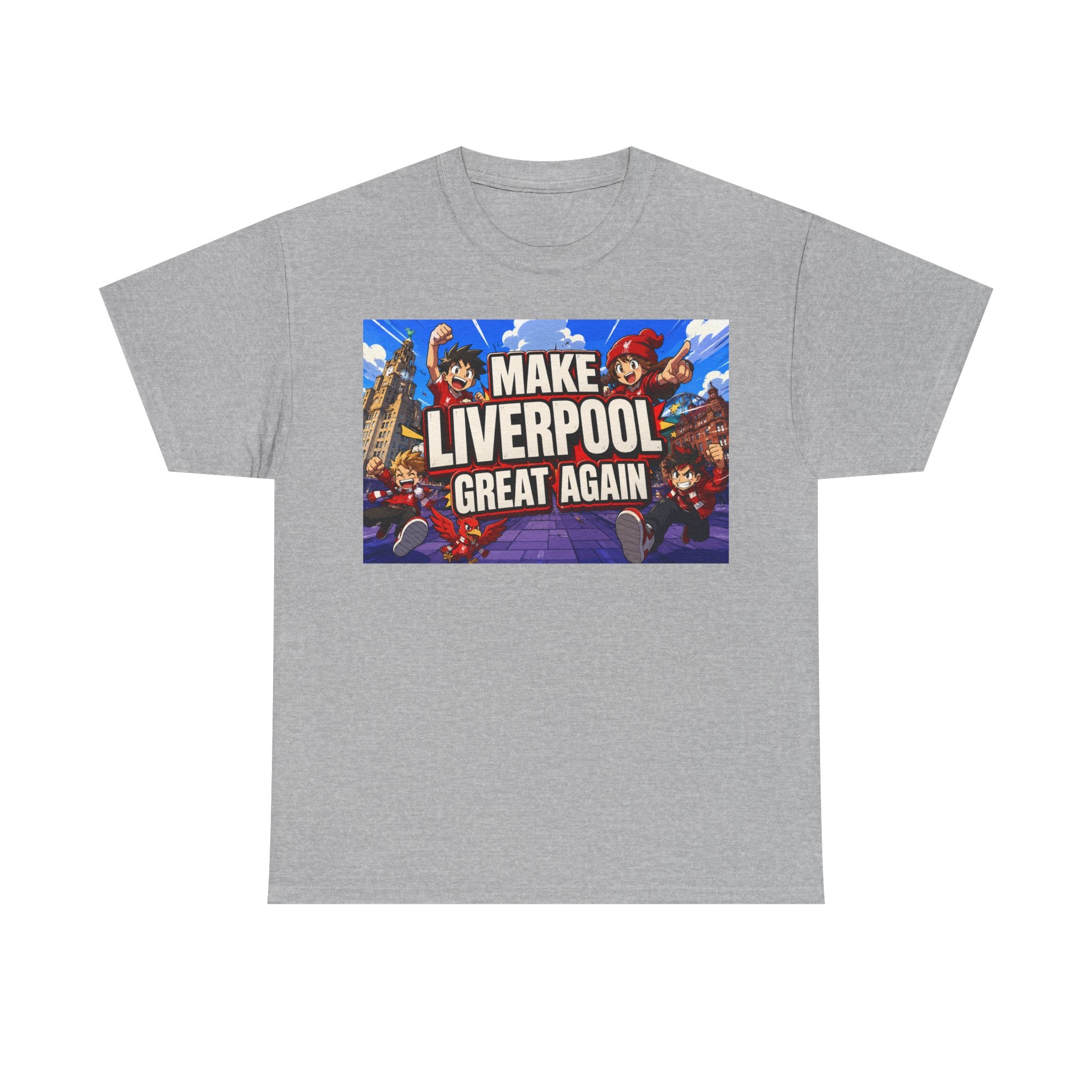 Liverpool Fan Tee – "Make Liverpool Great Again" Graphic Shirt