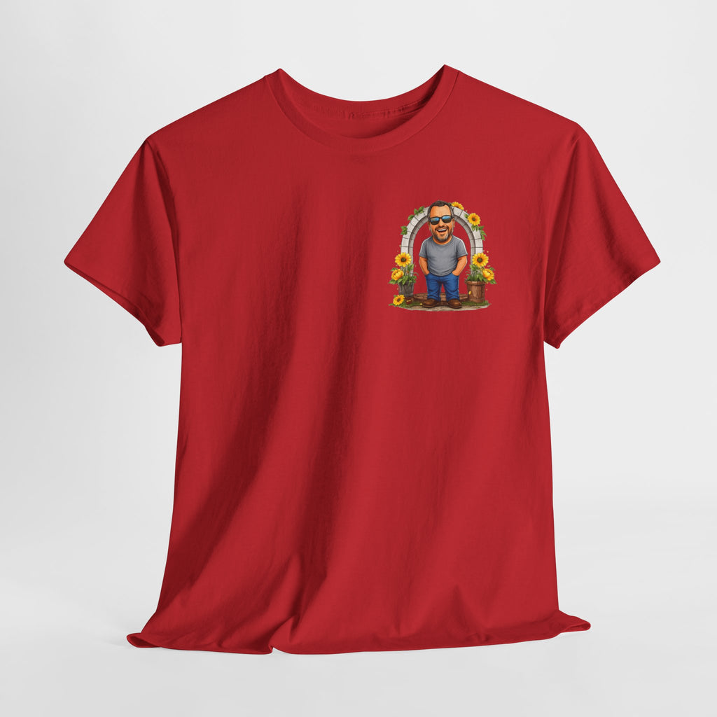 Funny Senior Tee — “At My Age Getting Lucky Means Walking Into a Room and Remembering Why I’m There”