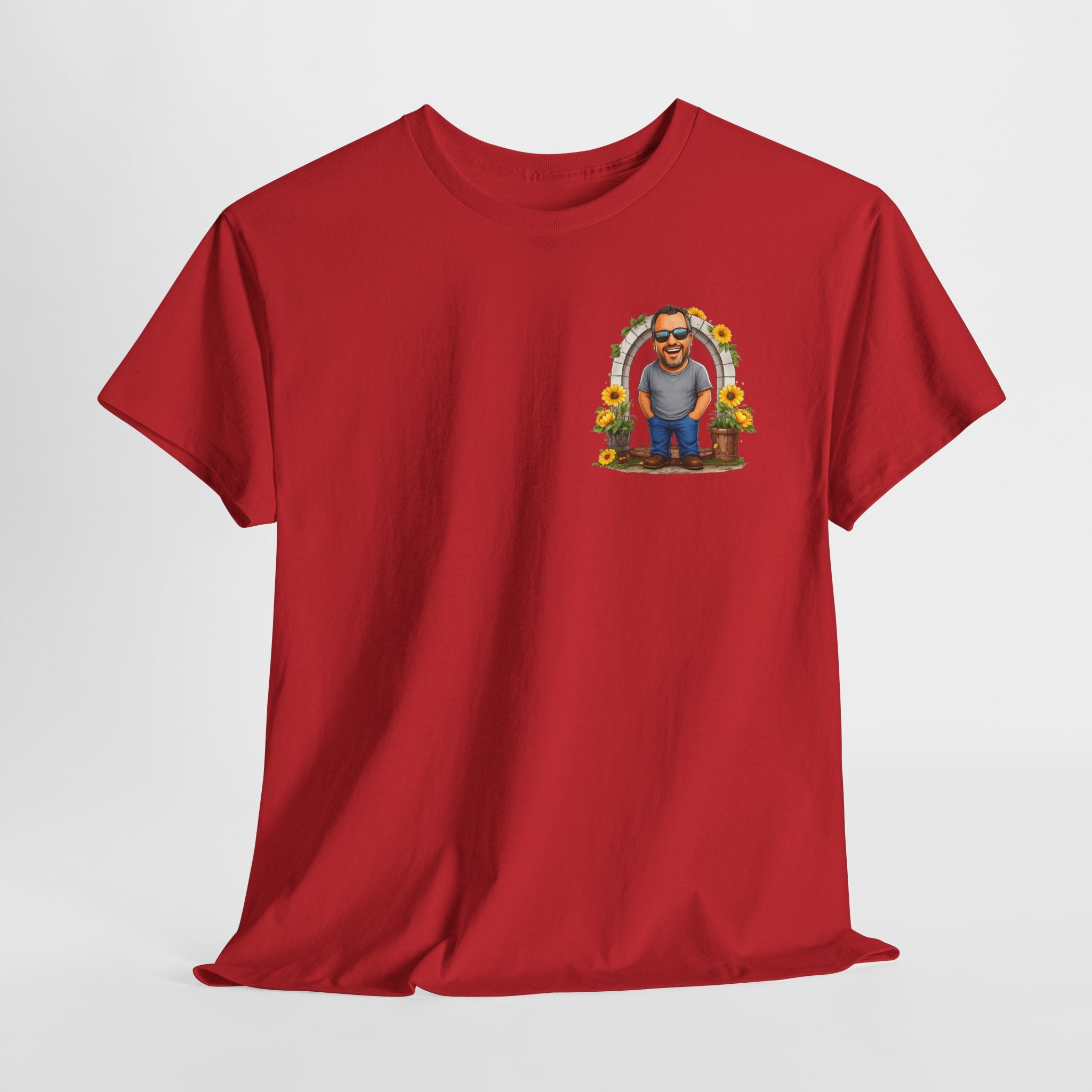 Funny Senior Tee — “At My Age Getting Lucky Means Walking Into a Room and Remembering Why I’m There”