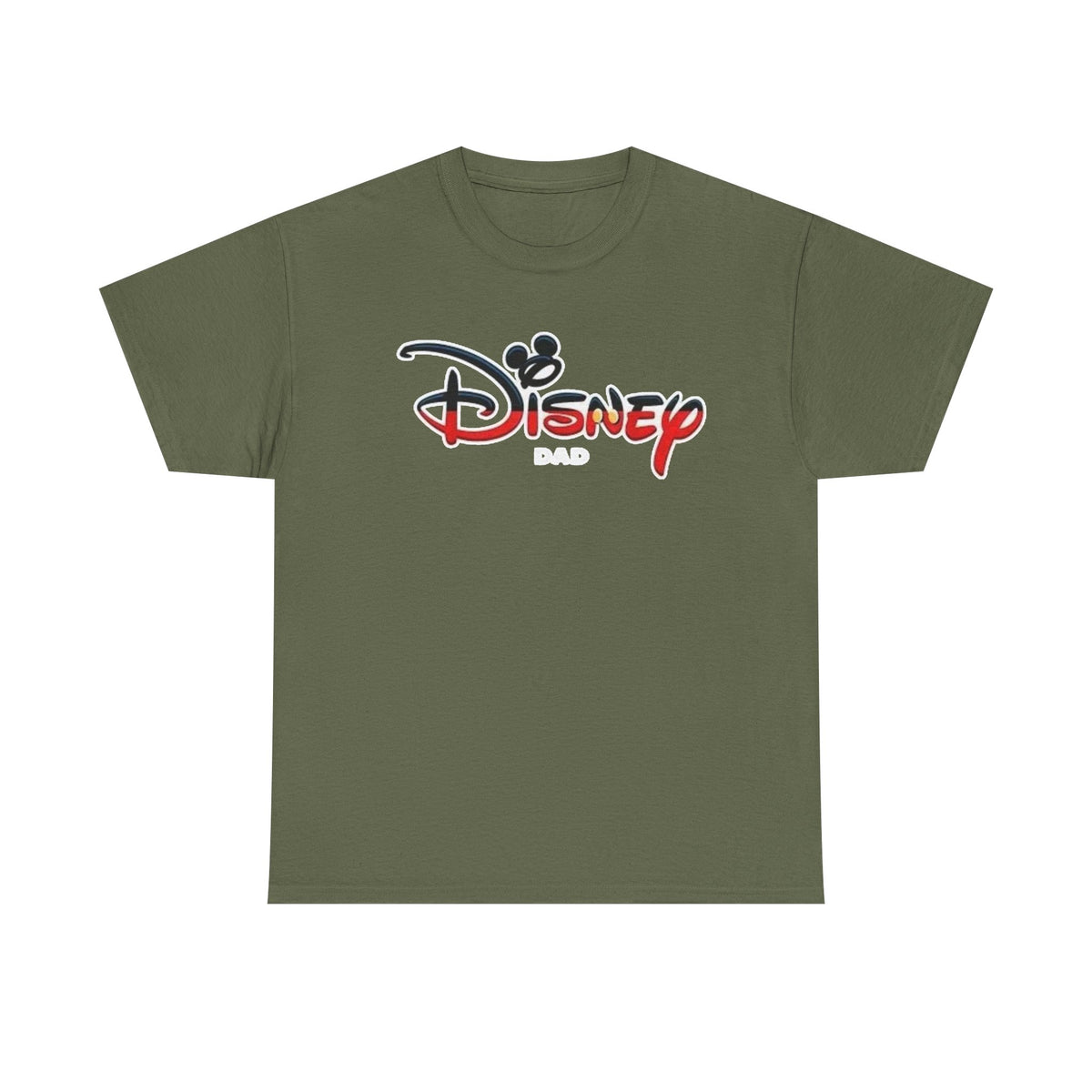 Disney Dad T‑Shirt — Classic Logo Tee for Theme Park Dads