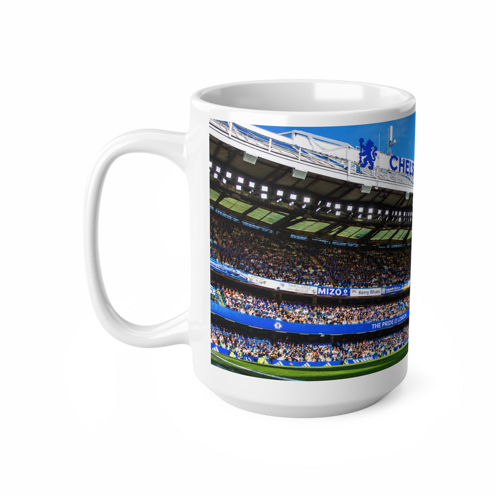 Chelsea Football Club Stadium Mug — Ceramic Coffee Cup (11oz/15oz)