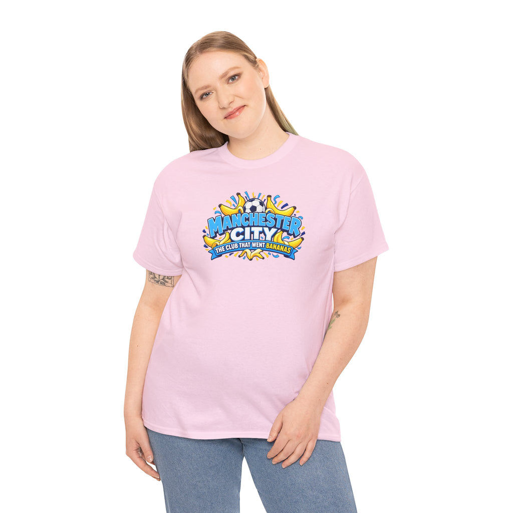 Manchester City "The Club That Went Bananas" Cotton T-Shirt