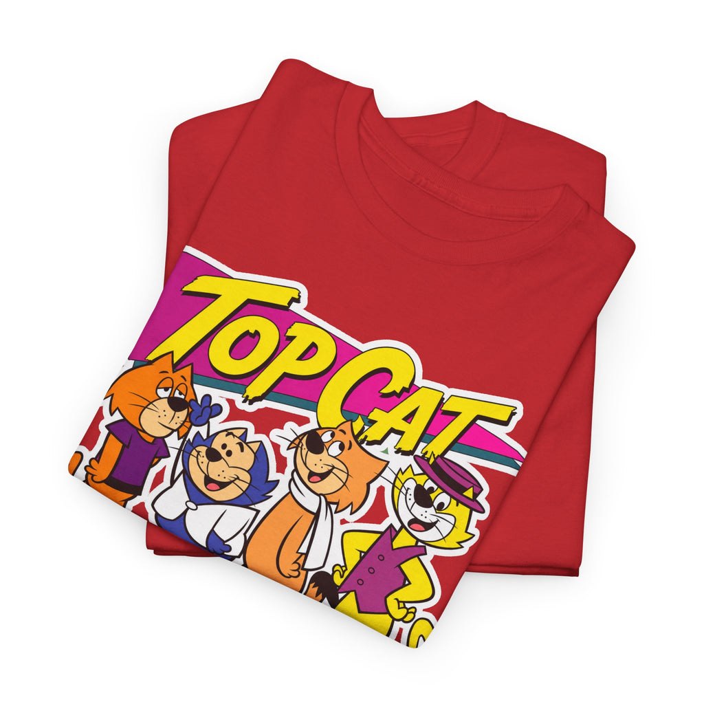Top Cat Retro Cartoon Cotton T-Shirt / Tee