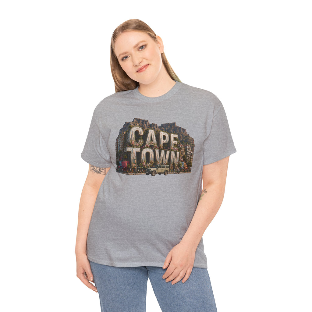 Cape Town Vintage Photo Tee — South Africa Travel Souvenir T-Shirt