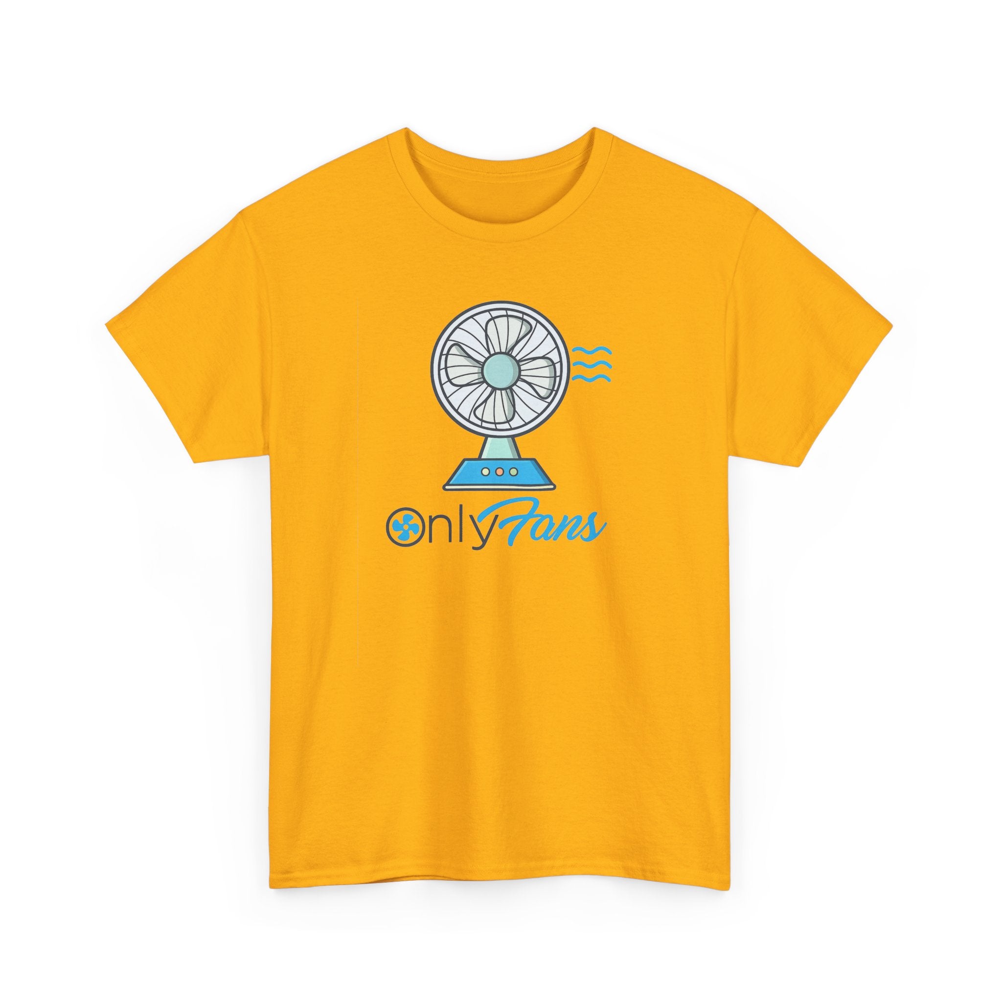 Only Fans Graphic Tee — Cute Fan Illustration Novelty T-Shirt