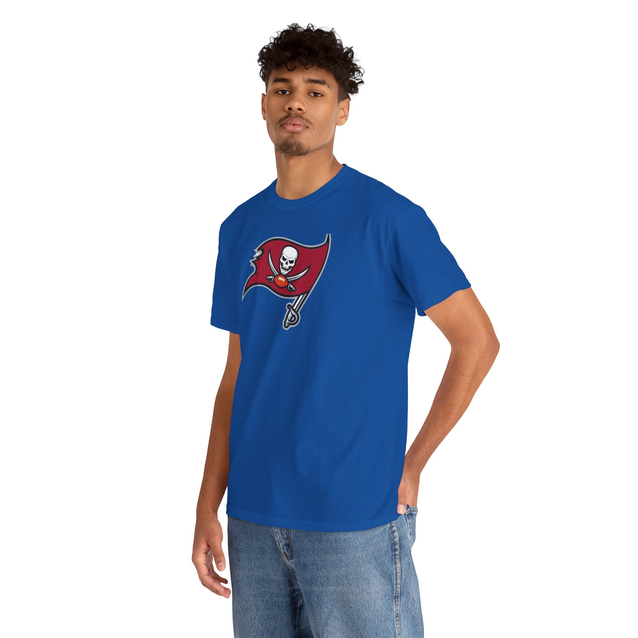 Tampa Bay Buccaneers Flag T-Shirt — Football Pirate Logo Tee