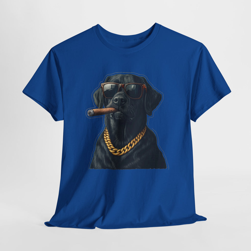 Cool Rottweiler Smoking Cigar Graphic Tee — Dog Lover Streetwear