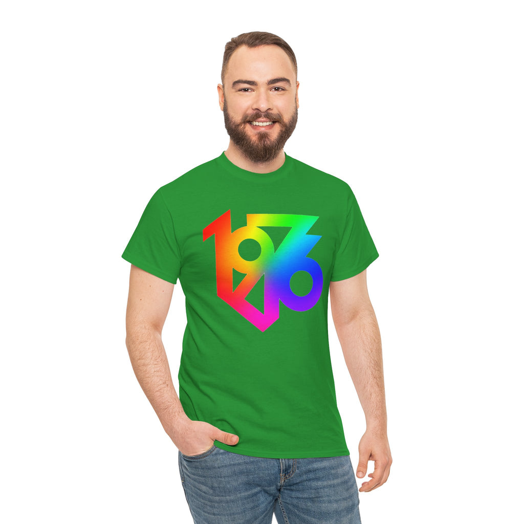 1976 Collection Rainbow Retro Tee / Cotton T-Shirt