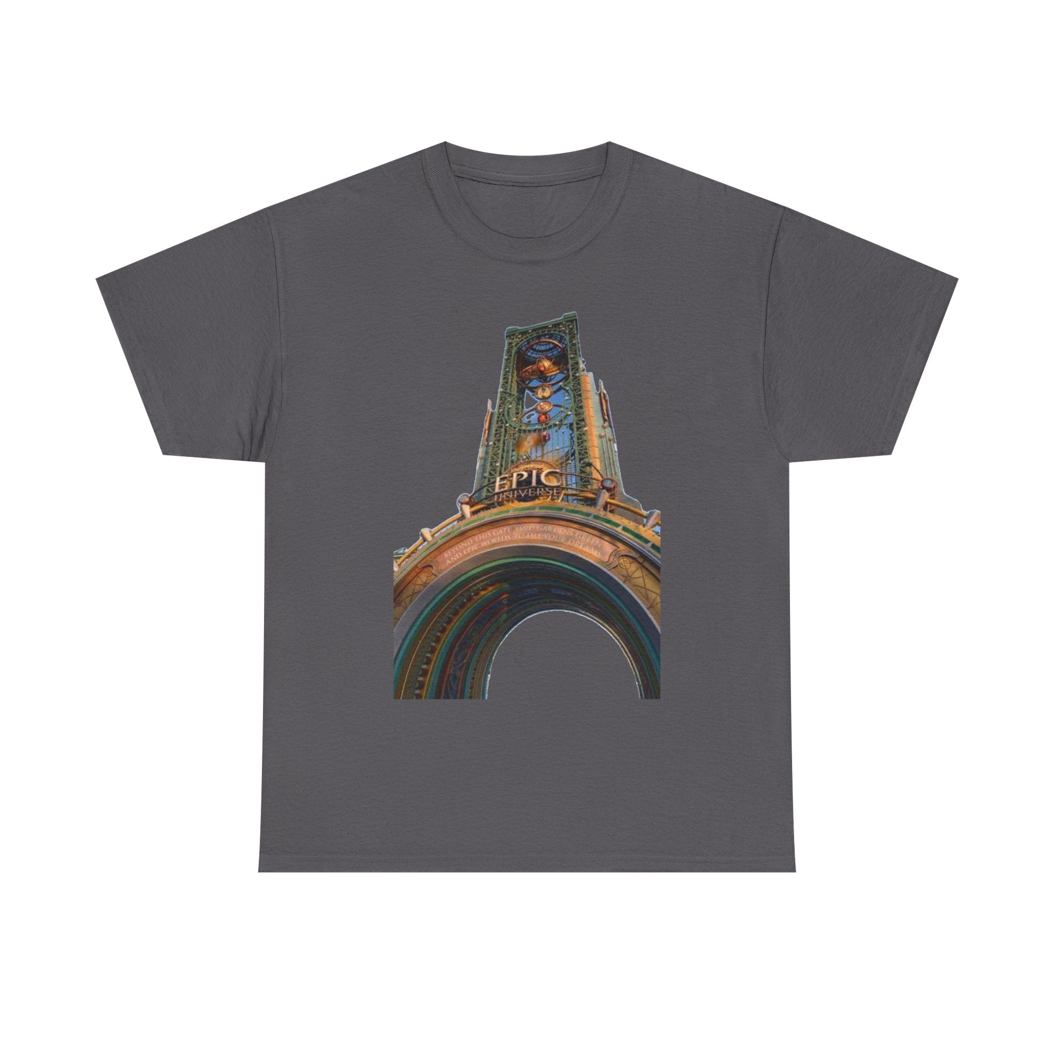 Epci Universe Vintage Theater Arch Graphic Tee — 'Epic' Retro Marquee T-Shirt