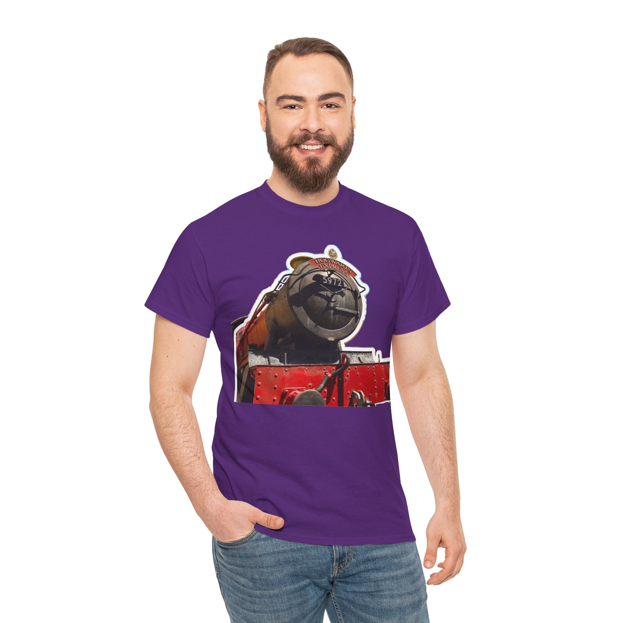 Hogwarts Express Steam Engine Train T-Shirt – Vintage Locomotive Graphic Tee