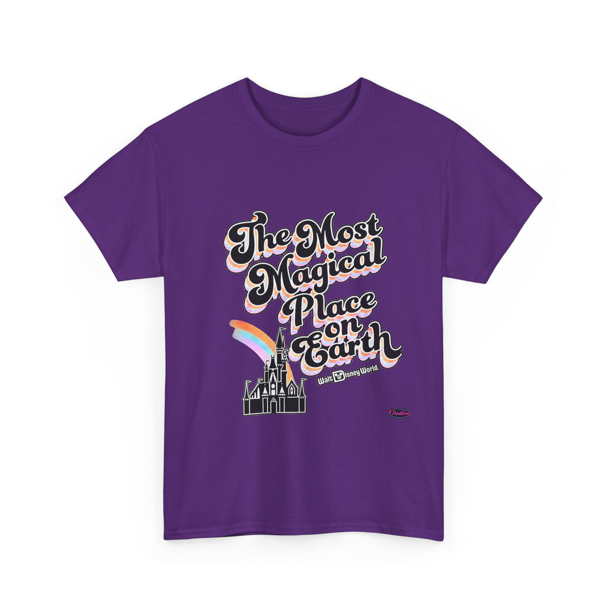 Most magical place in earth Disney inspired Unisex Heavy Cotton Tee