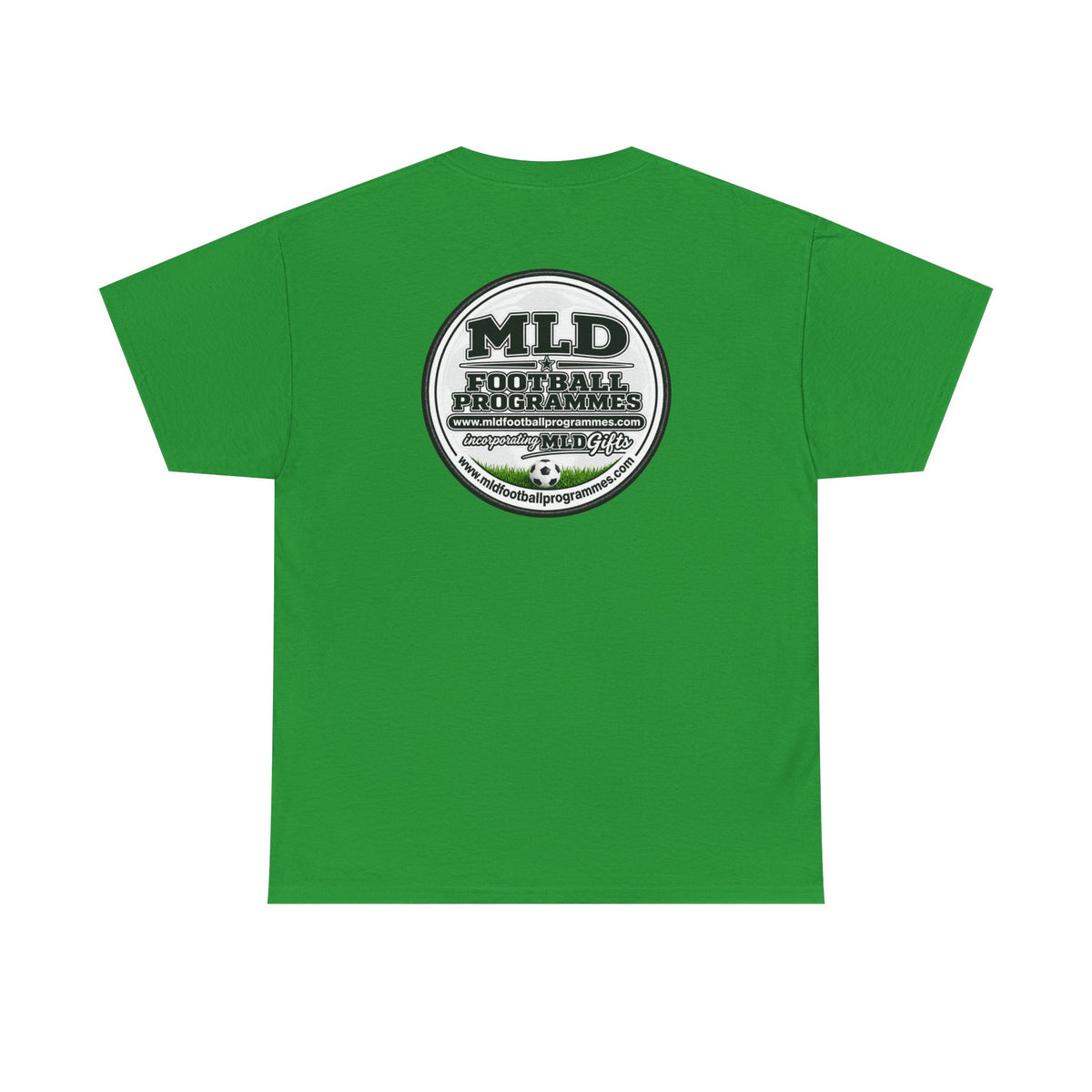 MLD Football Programmes Vintage Logo Cotton T-Shirt