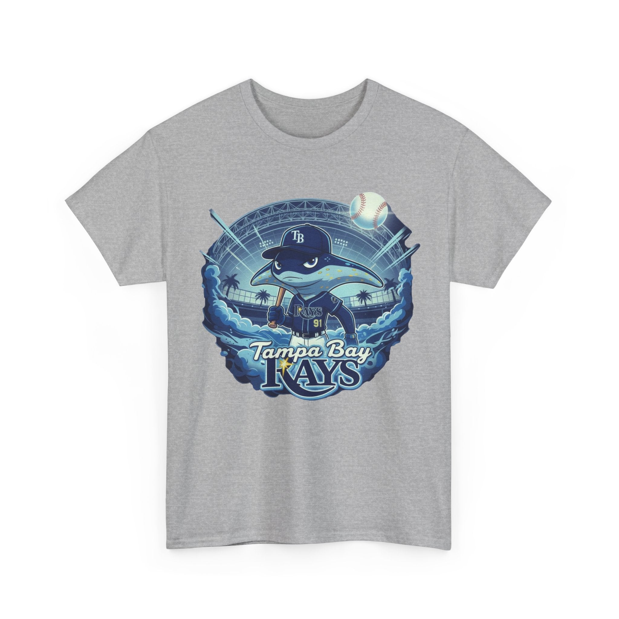 Tampa Bay Rays Mascot Graphic Tee – Retro Baseball Logo Shirt