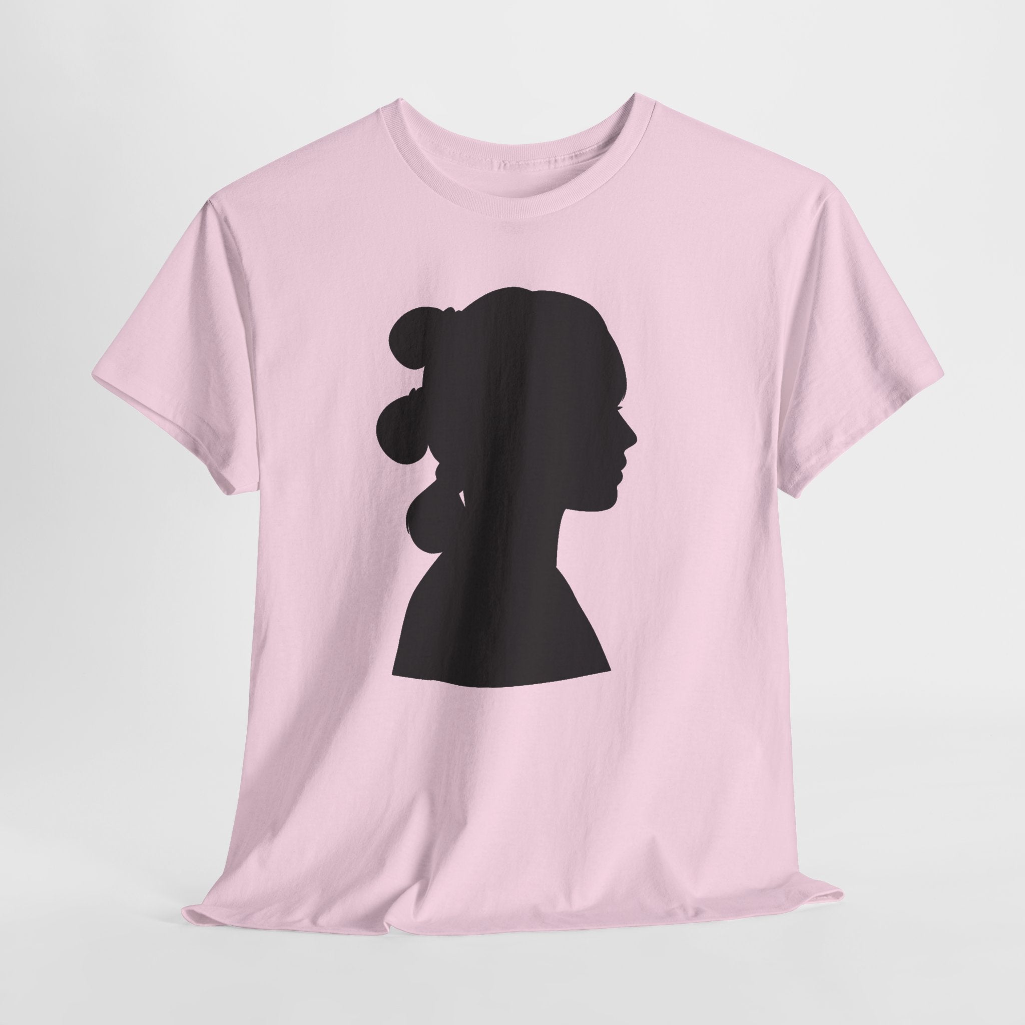 Princess Leia Star Wars Silhouette Profile Tee — Classic Portrait T‑Shirt