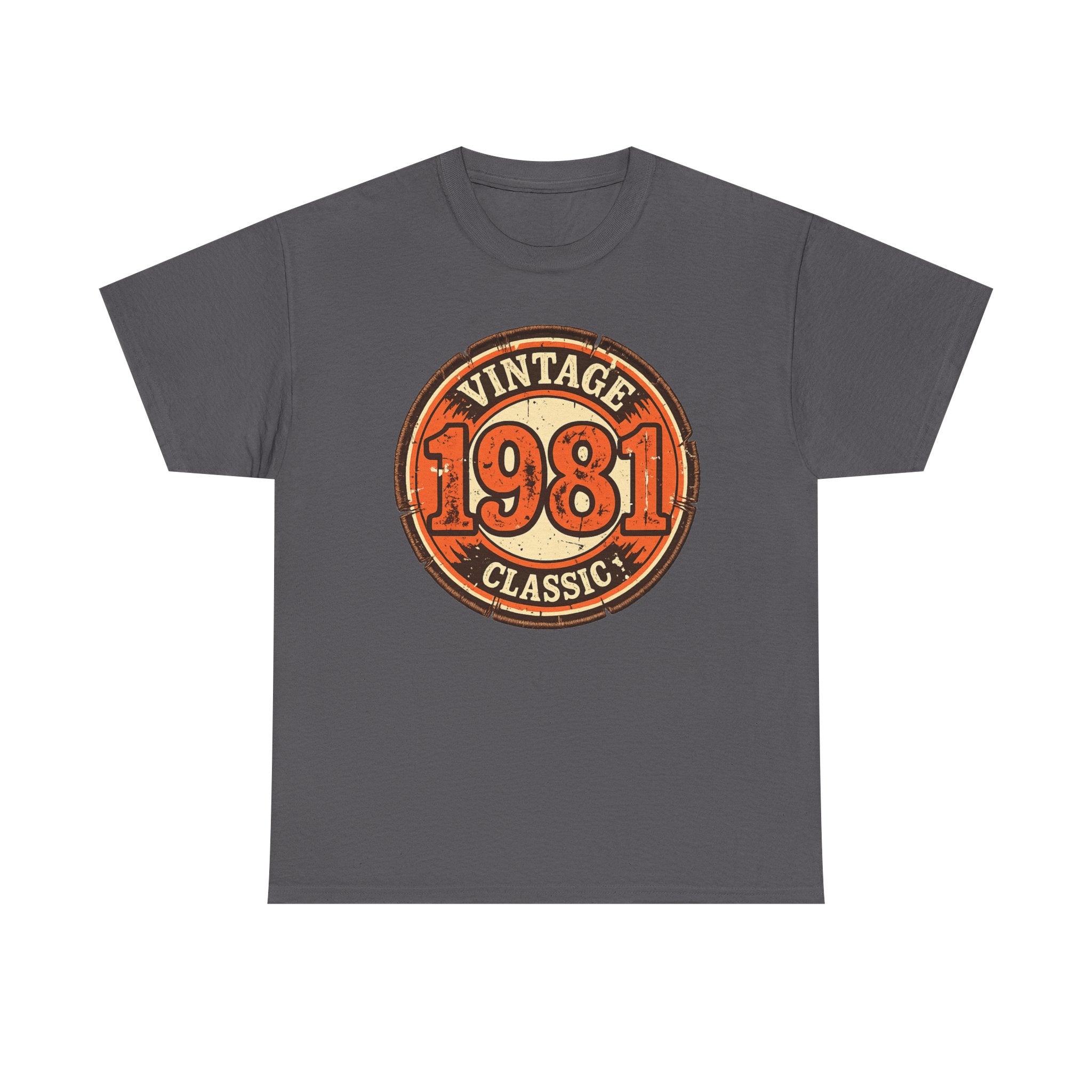 Vintage 1981 Classic T-Shirt — Retro Birthday Tee