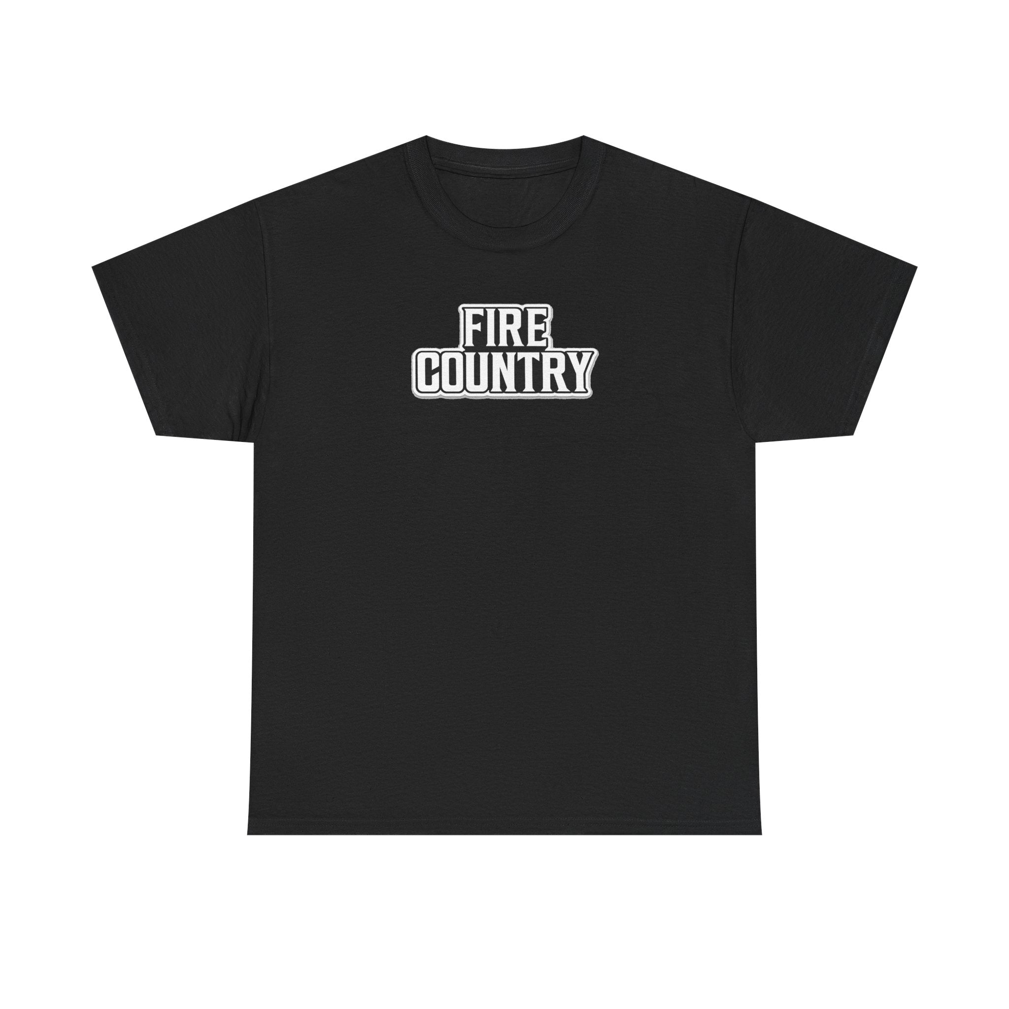 Fire Country Cotton T-Shirt — Bold Graphic Tee