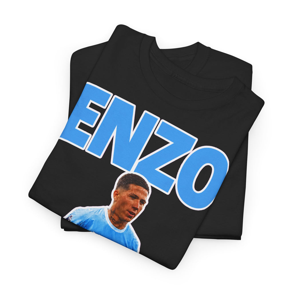 Enzo Fernandez Manchester City Inspired Cotton T-Shirt