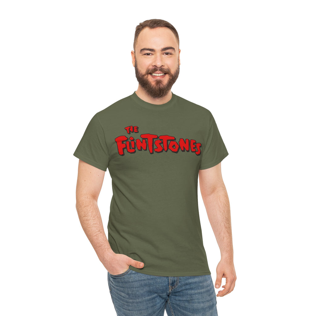 The Flintstones Logo Tee - Retro Cartoon Graphic T-Shirt