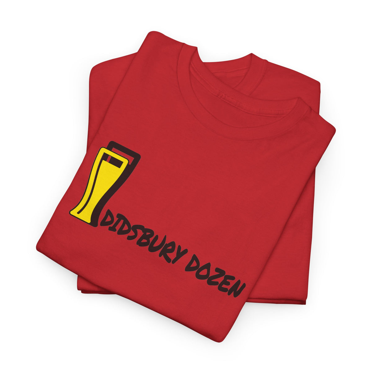 the Didsbury Dozen Beer Logo Cotton T-Shirt / Tee