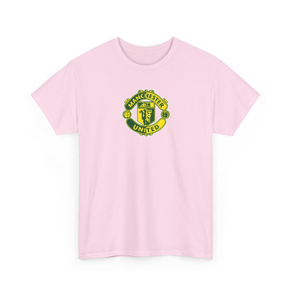Manchester United Retro Crest Cotton T-Shirt