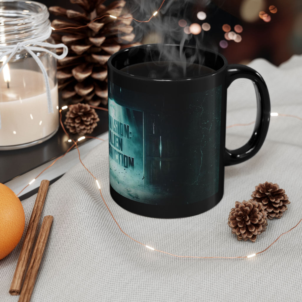 Alien Abduction Mug — Invasion Sci‑Fi Coffee Cup (11oz, 15oz)