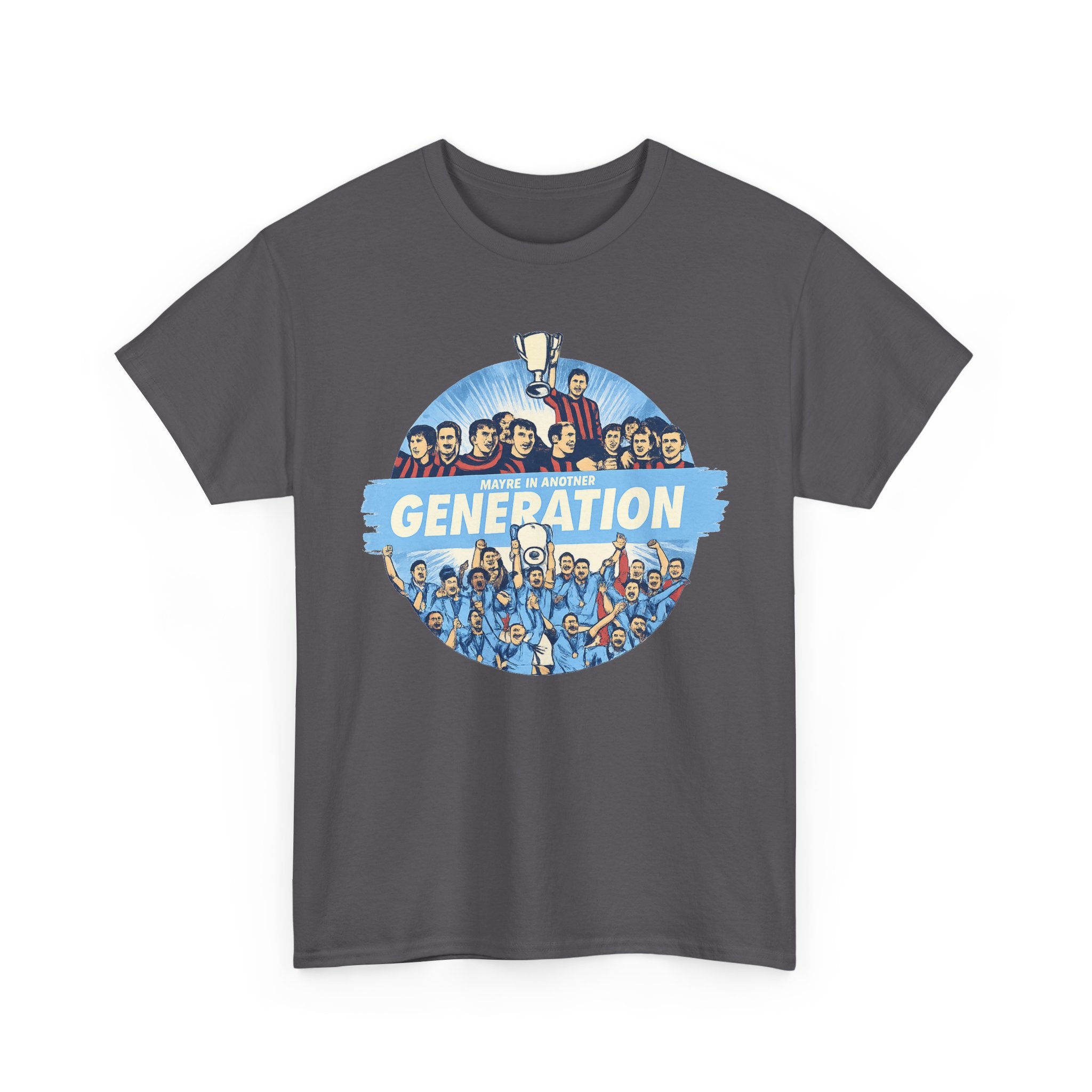 Manchester City Maybe in Another Generation Champions T‑Shirt — Retro Team Fan Tee