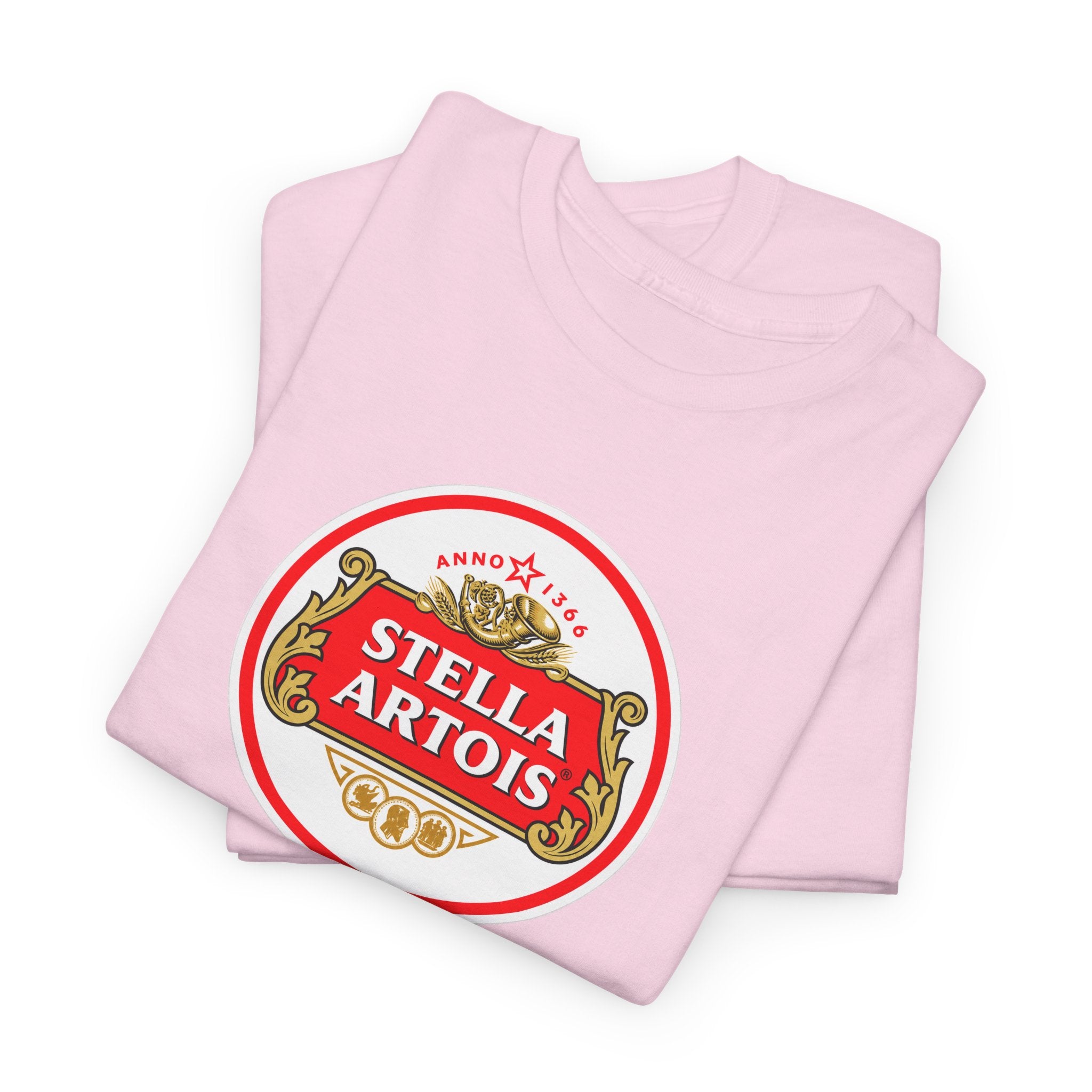 Beer Logo T-Shirt — Stella Artois Inspired Vintage Crest Tee