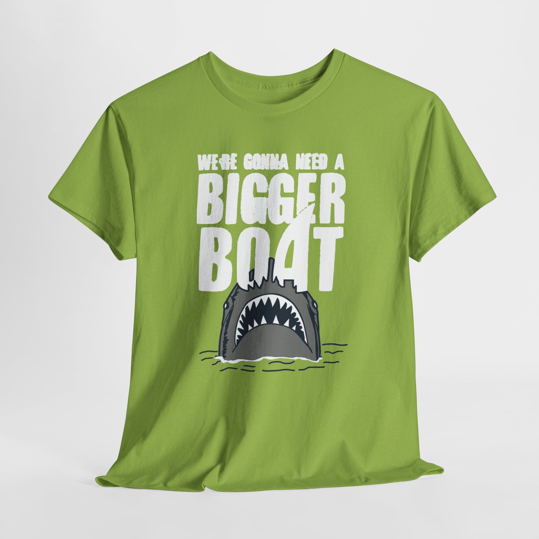 Bigger Boat Shark T-Shirt – 'We're Gonna Need a Bigger Boat' Graphic Tee