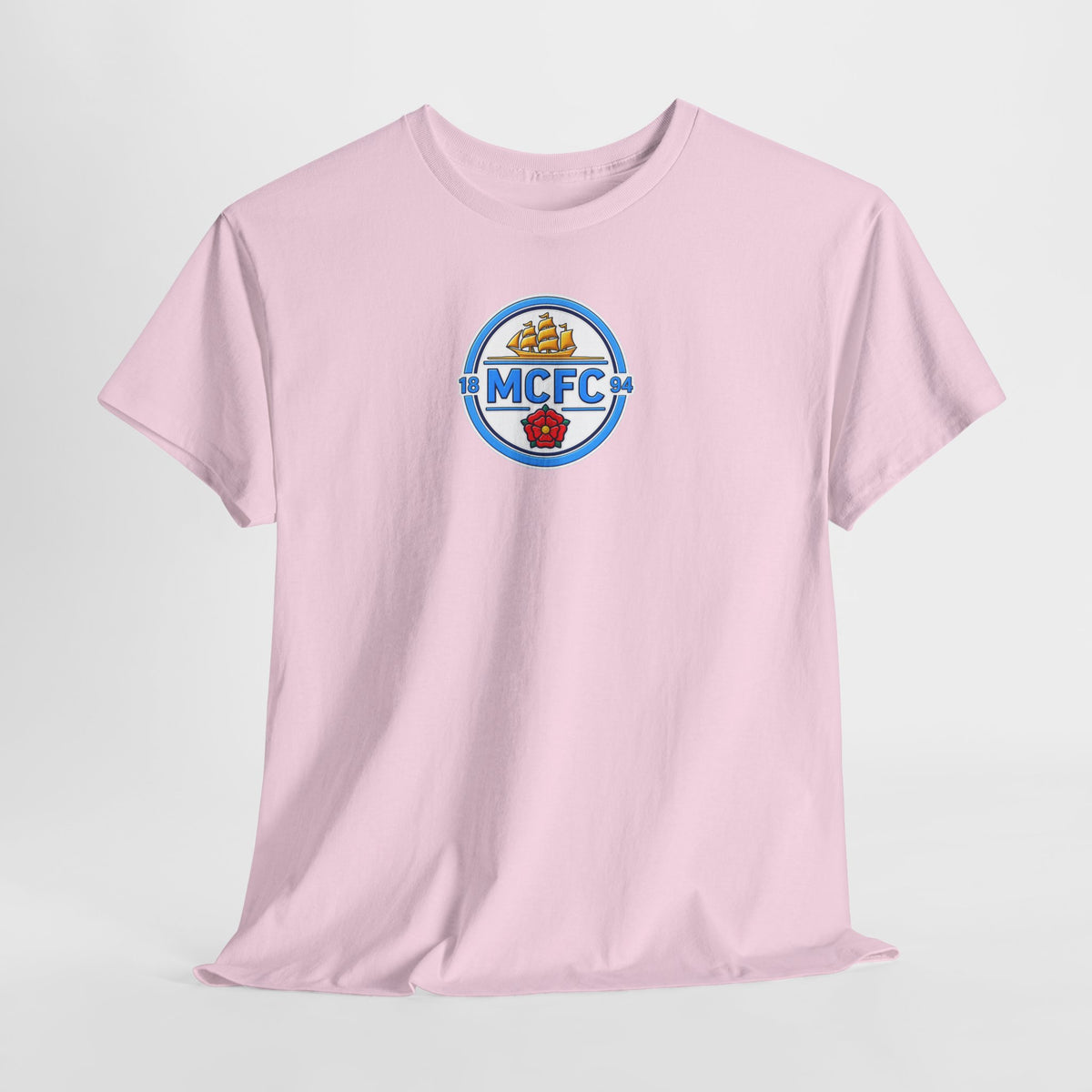 MCFC Retro Crest T‑Shirt — Vintage Soccer Fan Tee