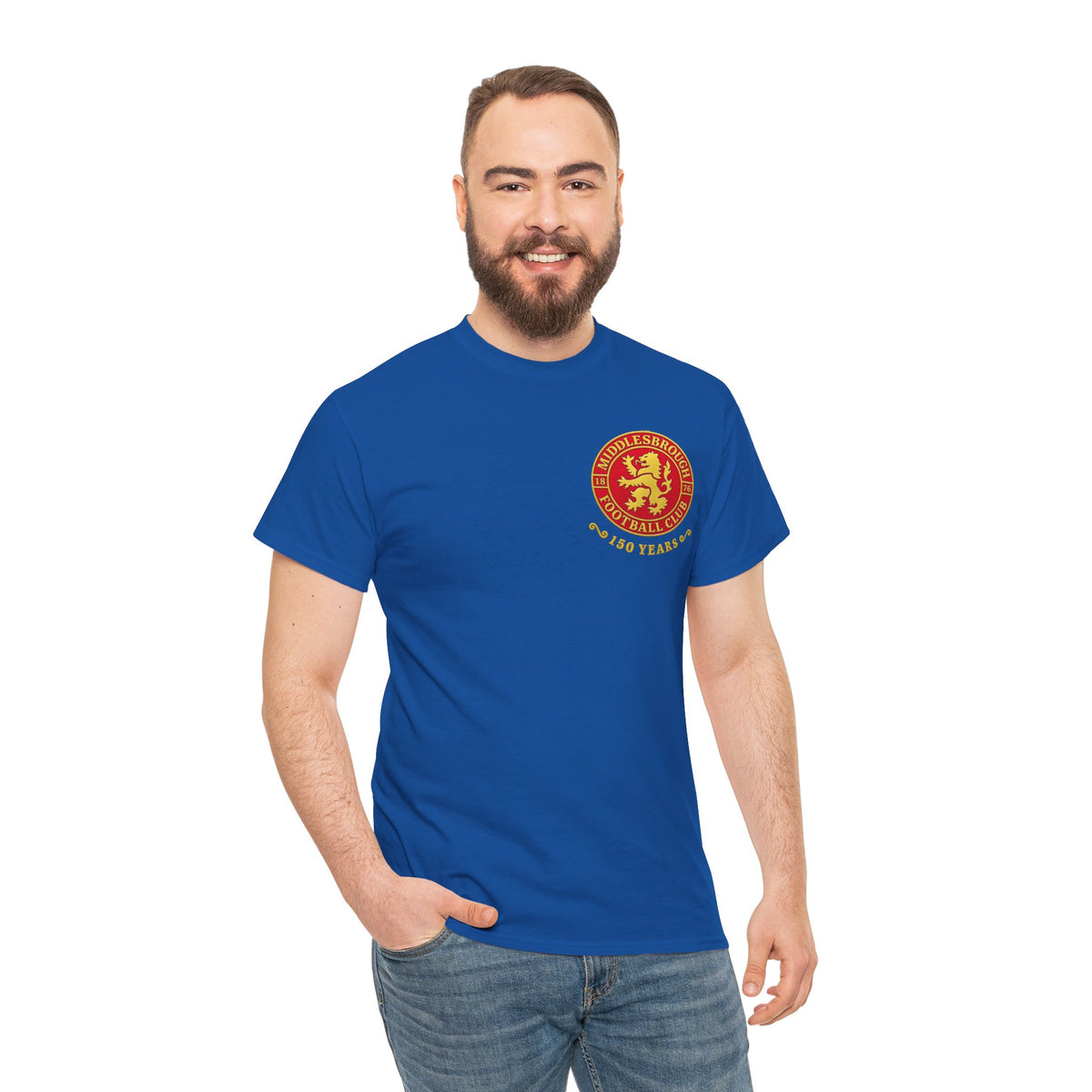 Middlesbrough 150th Crest Cotton T-Shirt