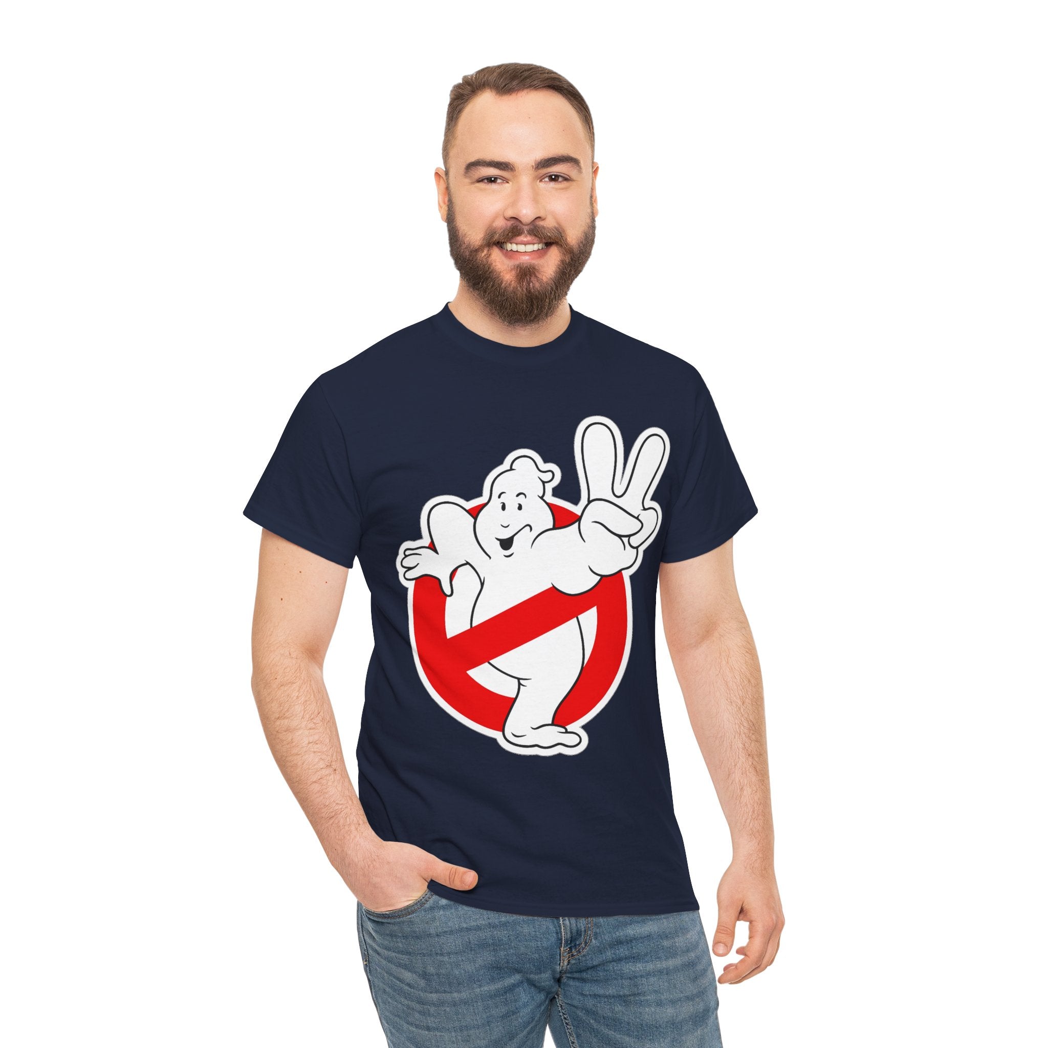Ghostbusters 2 Logo Tee — Classic Retro Movie Graphic T-Shirt