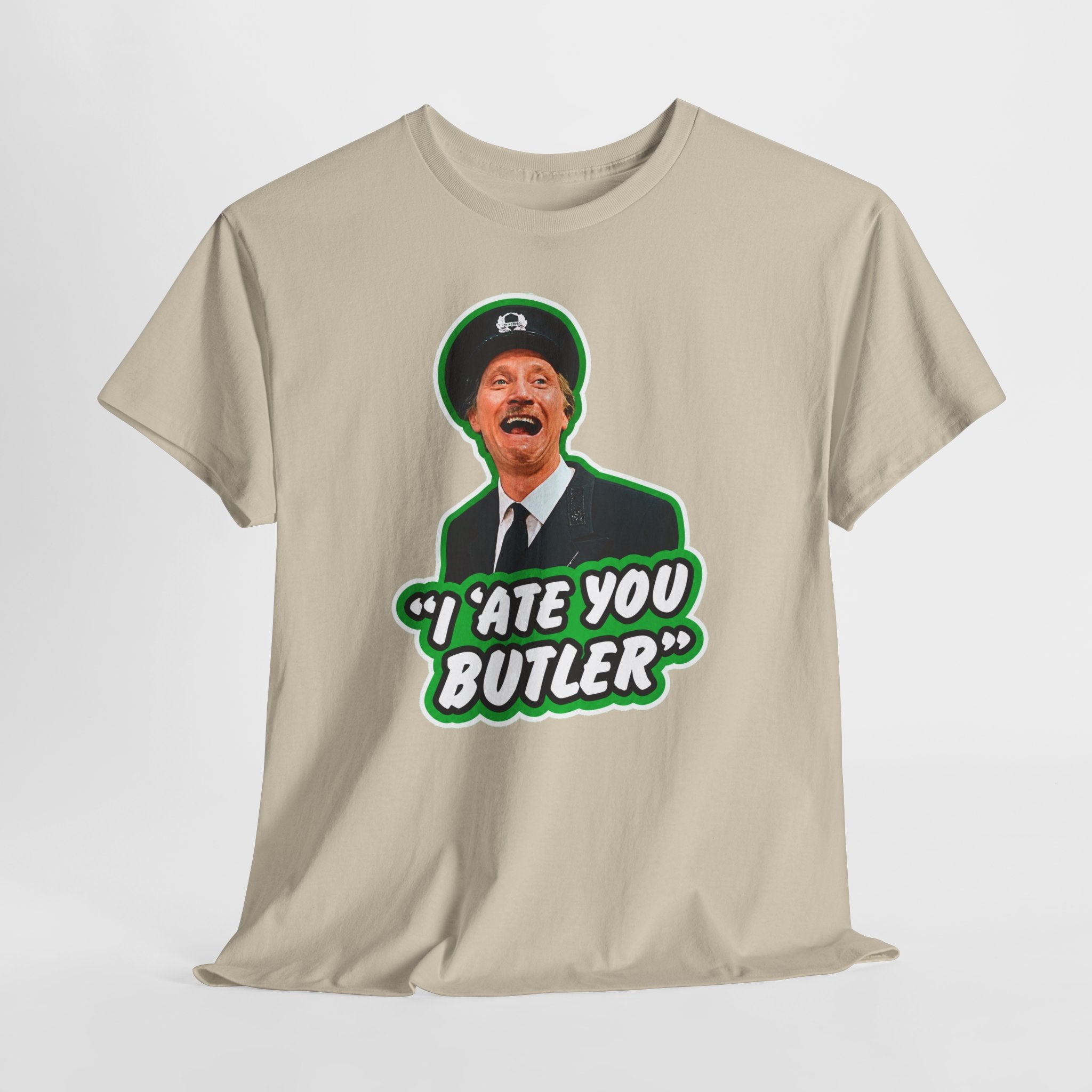 I Ate You Butler T-Shirt — Funny Retro Butler Graphic Tee