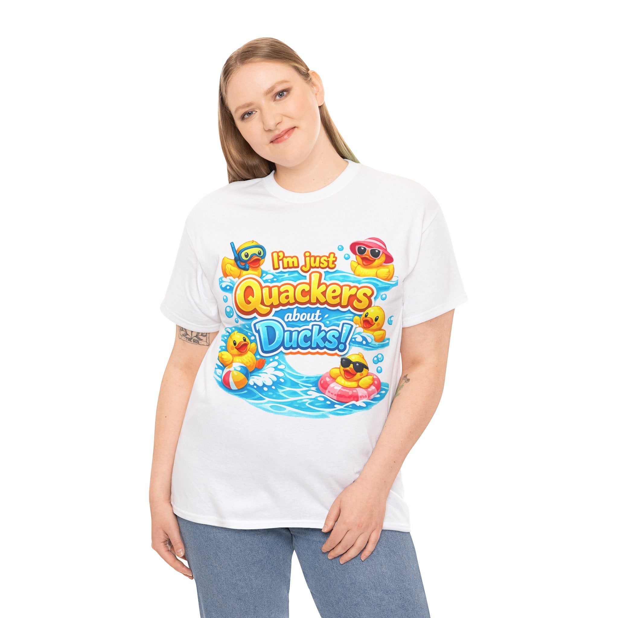 I'm Just Quackers About Ducks! Cute Rubber Duck Pool Tee