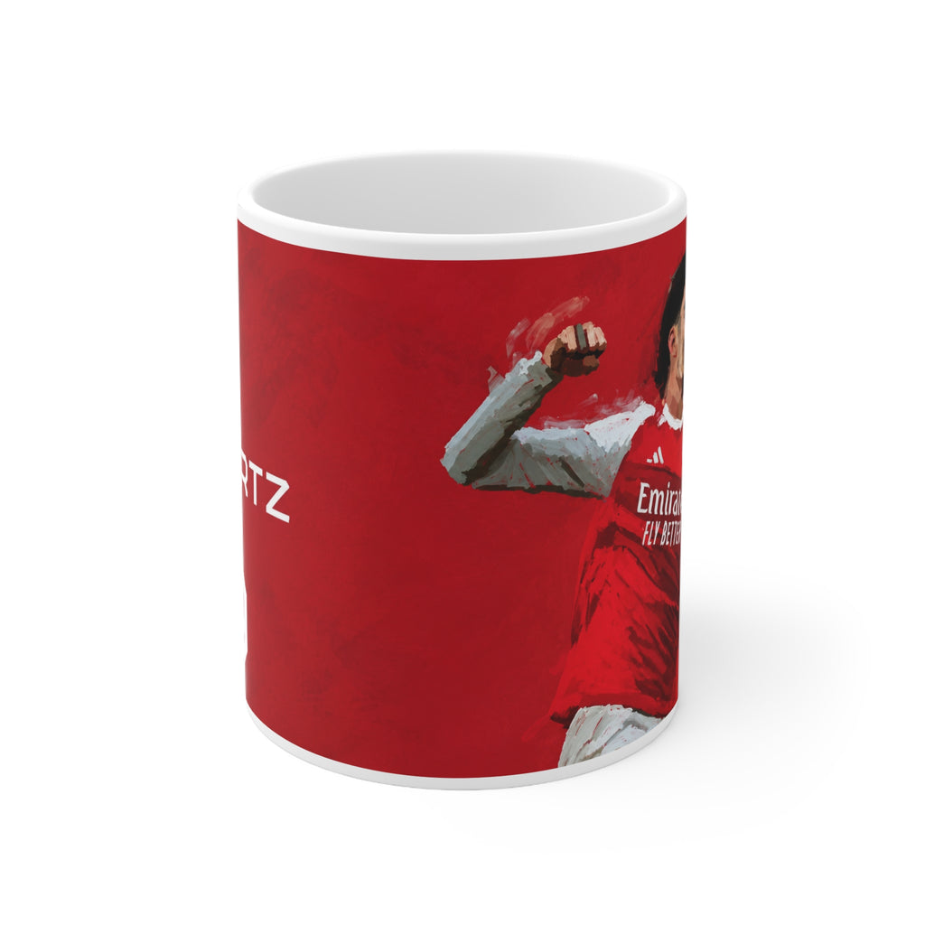 Kai Havertz Arsenal Premier League Champions Ceramic Mug (11oz, 15oz)