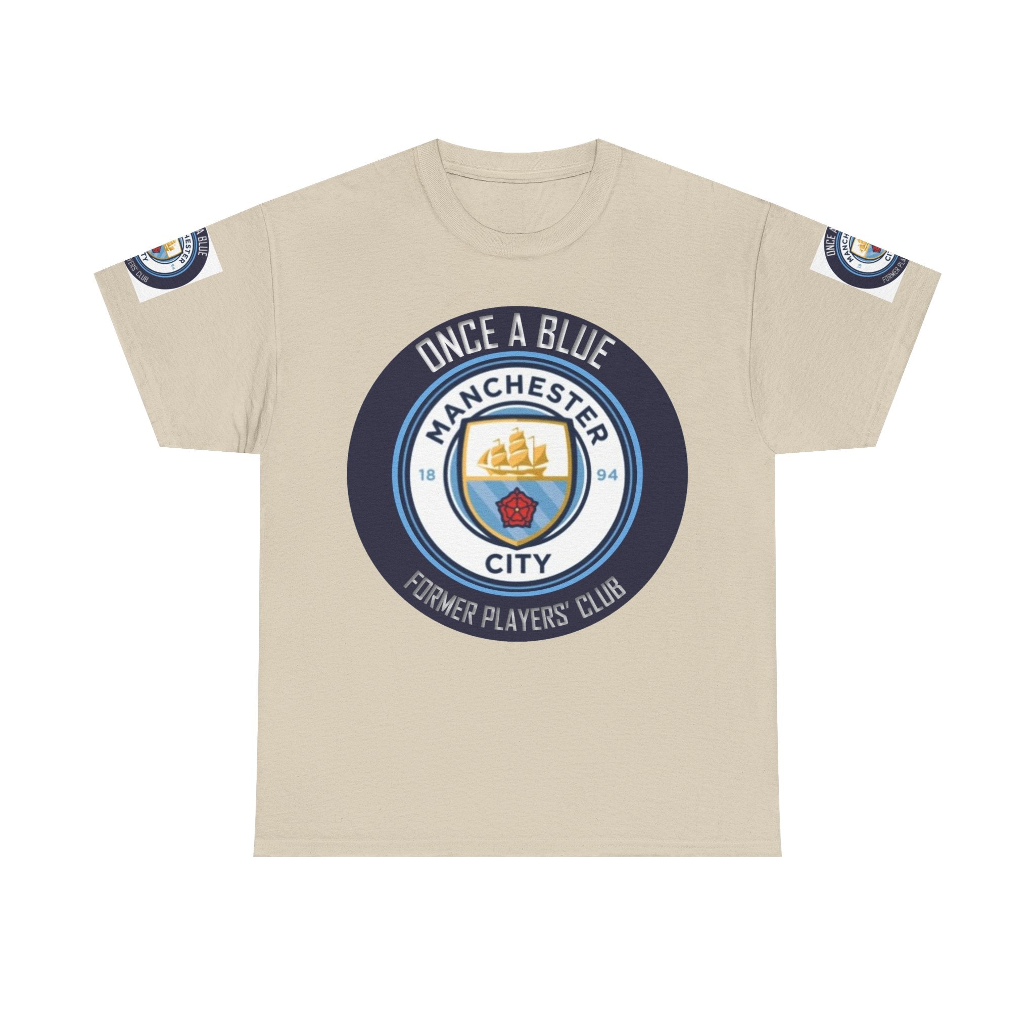 Manchester City 'Once A Blue' Tee — Former Players Club Football Shirt
