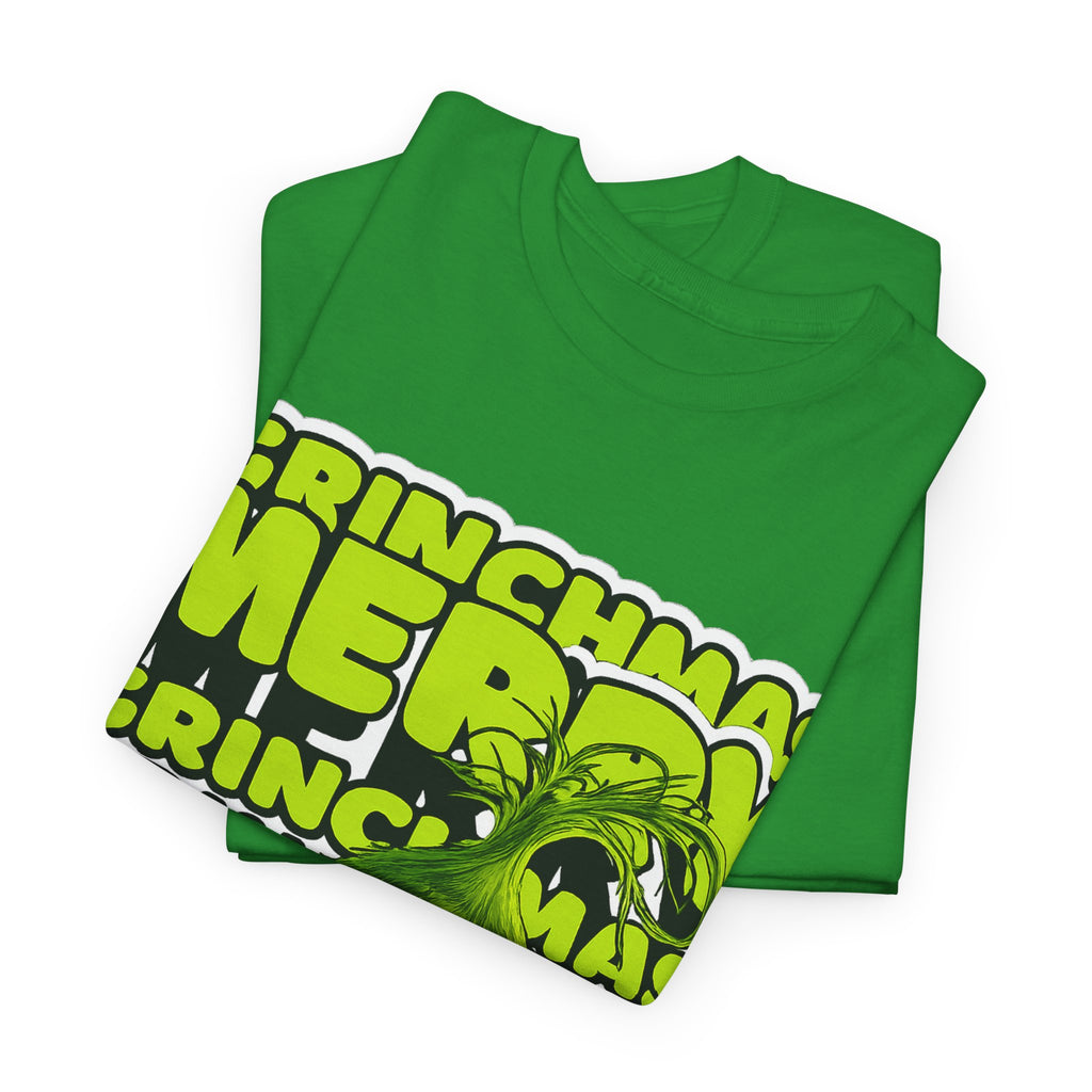 Grinchmas Merry Grinch Christmas Cotton T-Shirt / Tee