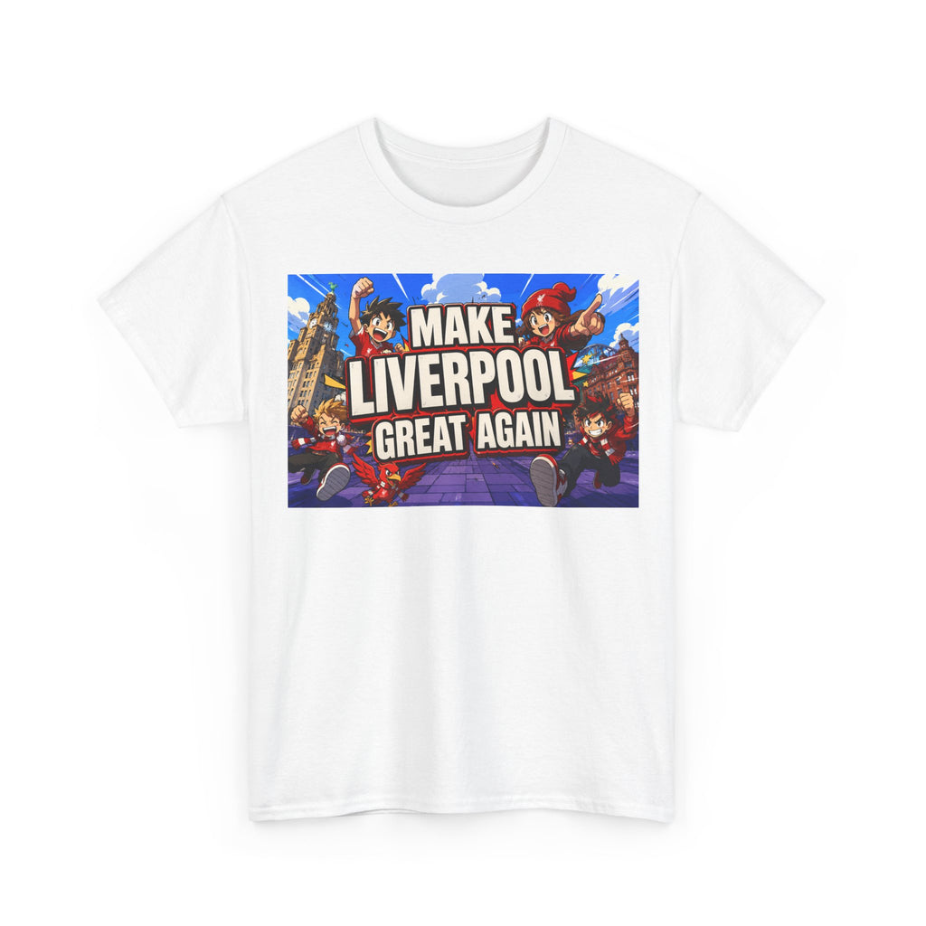 Liverpool Fan Tee – "Make Liverpool Great Again" Graphic Shirt