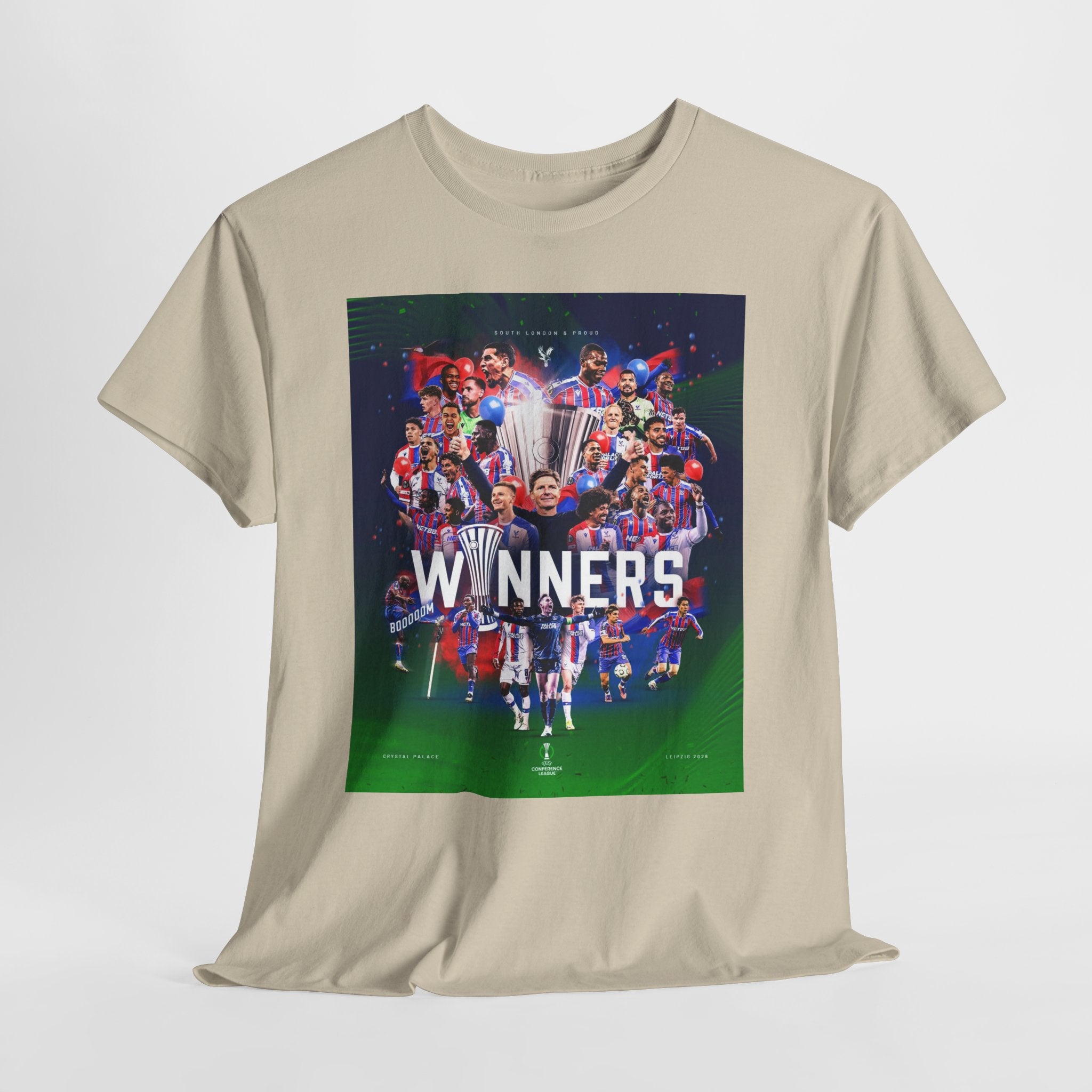 Crystal Palace UEFA Conference Winners Collage T‑Shirt