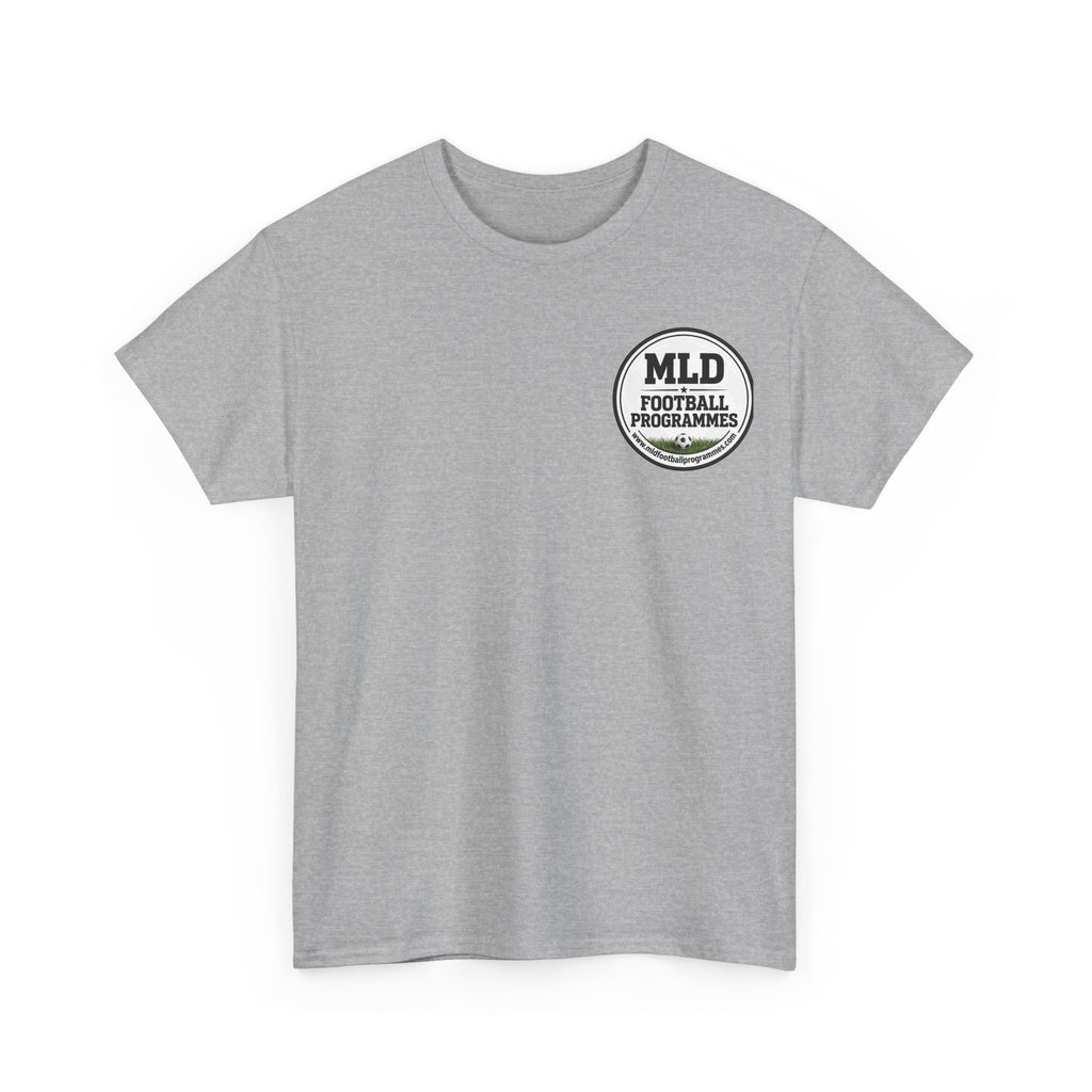MLD Football Programmes Tee - Retro Logo Chest T-Shirt