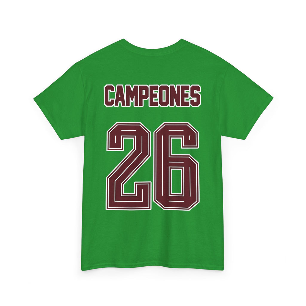 Spain World Champions 'Campeones 26' Cotton T‑Shirt