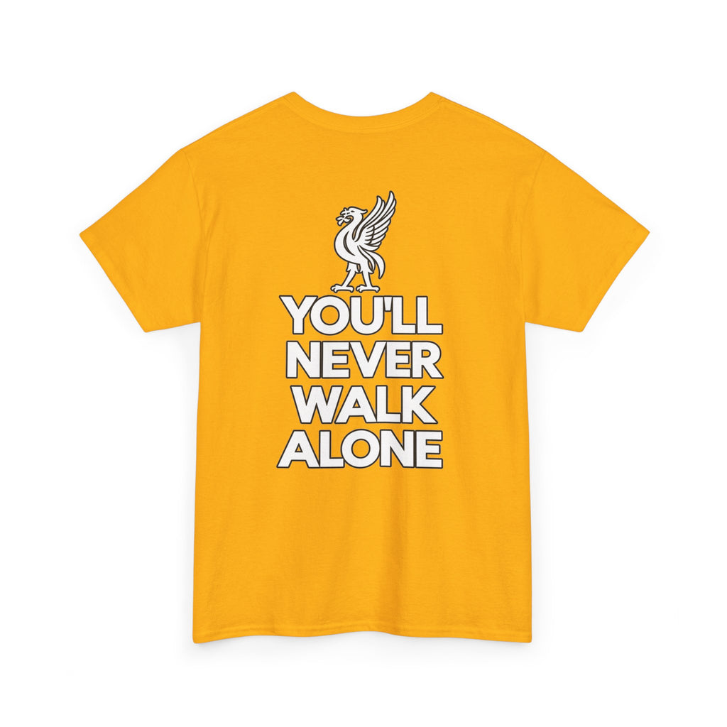 You'll Never Walk Alone T‑Shirt — Liverpool FC Crest Cotton Tee