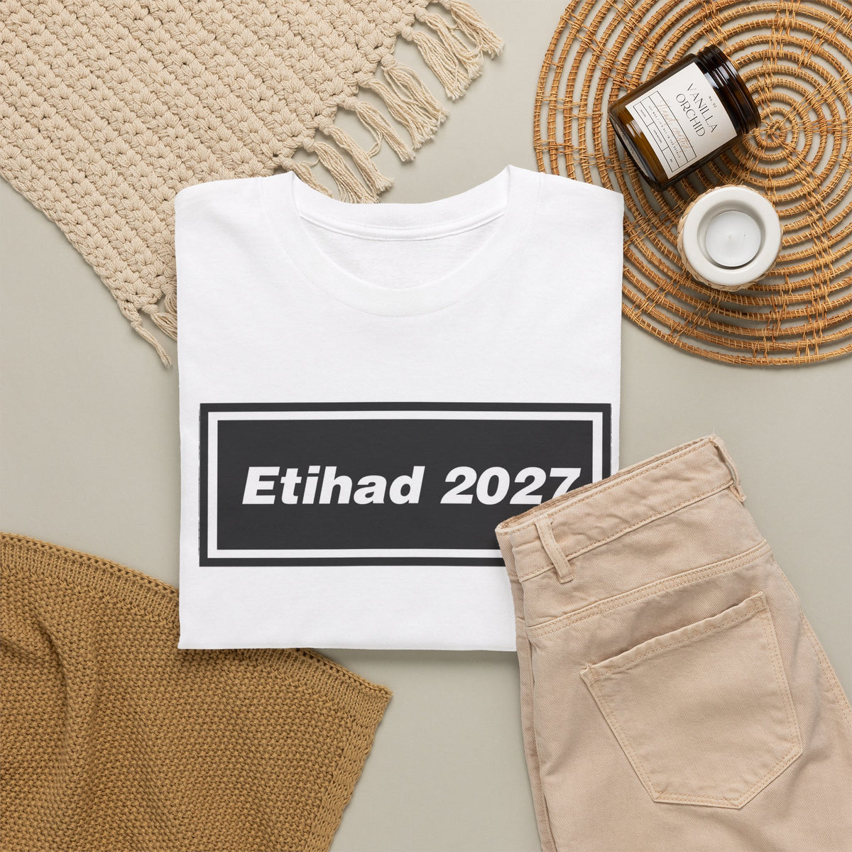 Etihad 2027 #Oasis Inspired Cotton T-Shirt