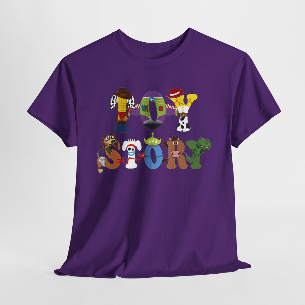 Toy Story Character Name Tee — "Toy Story" Graphic T-Shirt