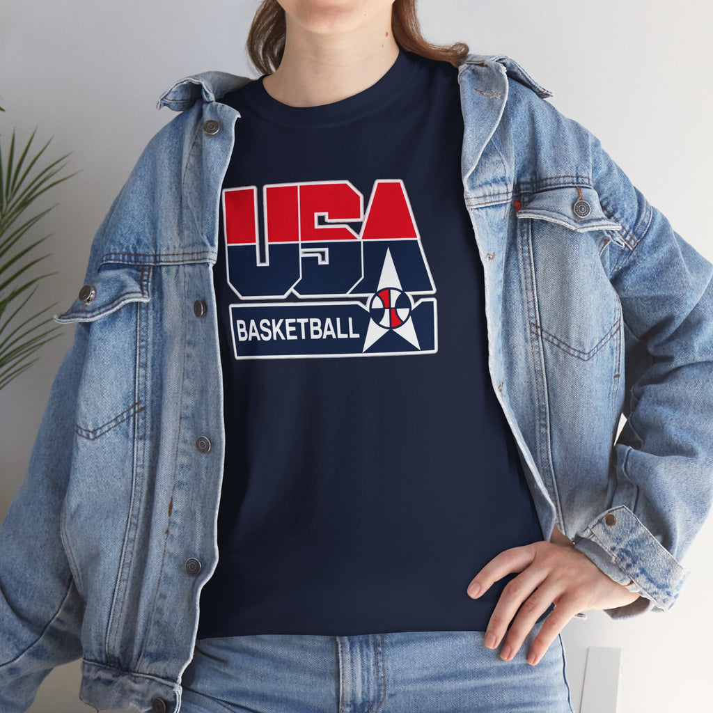 USA Basketball Patriotic Cotton T-Shirt / Tee